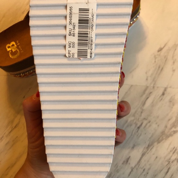 Gianni Bini Nailed It Platform sandal shoe 7 and 7.5 - Picture 7 of 7